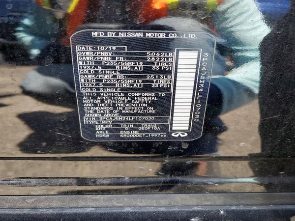 2020 INFINITI QX50