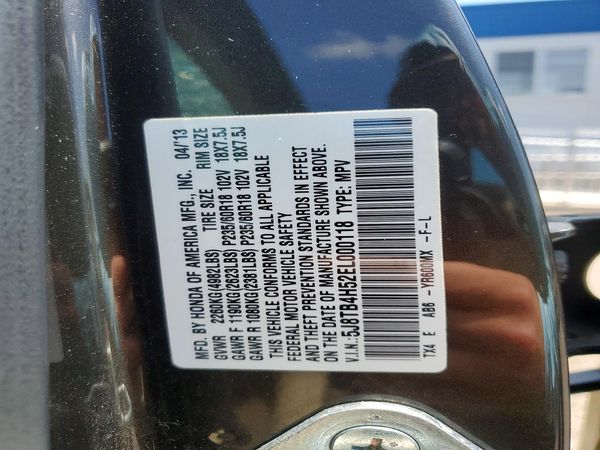 2014 ACURA RDX Technology Package