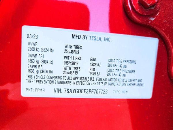 2023 TESLA MODEL Y