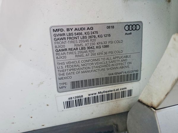 2018 AUDI Q5