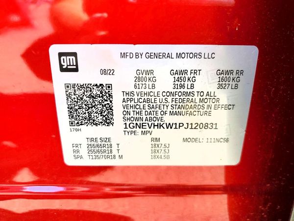 2023 CHEVROLET TRAVERSE LT