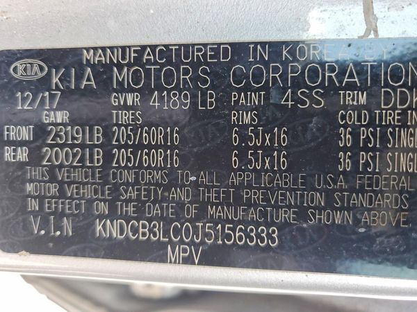 2018 KIA NIRO