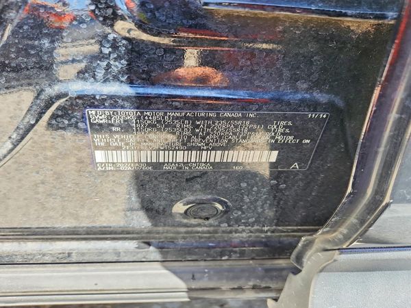 2015 TOYOTA RAV4 Limited (G Grade)
