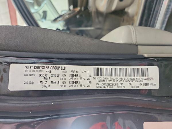 2013 DODGE DURANGO Crew