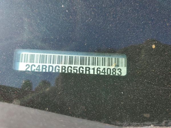 2016 DODGE GRAND CARAVAN SE
