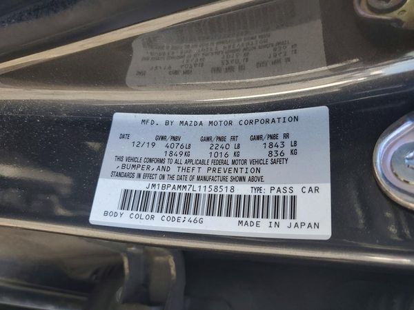 2020 MAZDA 3