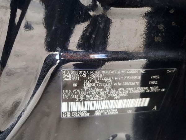 2018 TOYOTA RAV4 Ltd/Platinum