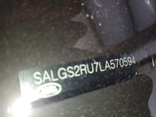 2020 LAND ROVER RANGE ROVER HSE
