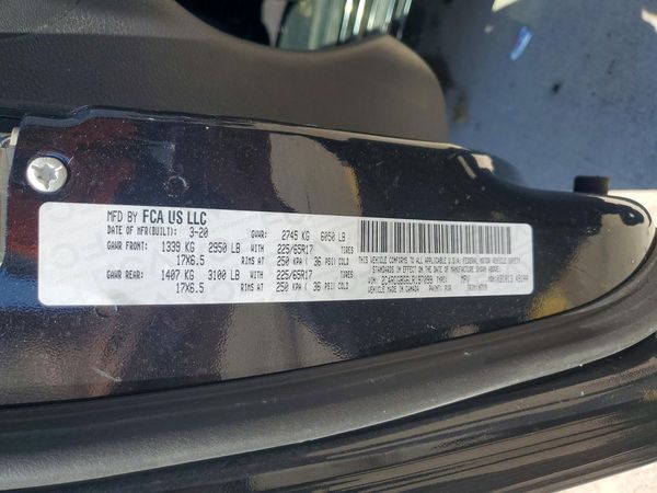 2020 DODGE GRAND CARAVAN SE