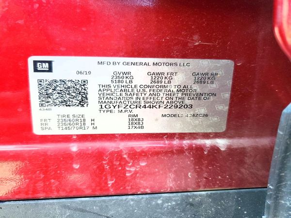 2019 CADILLAC XT4