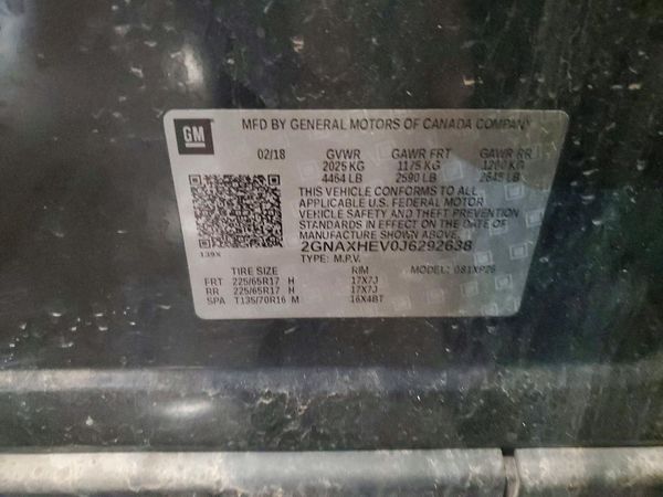 2018 CHEVROLET EQUINOX LS