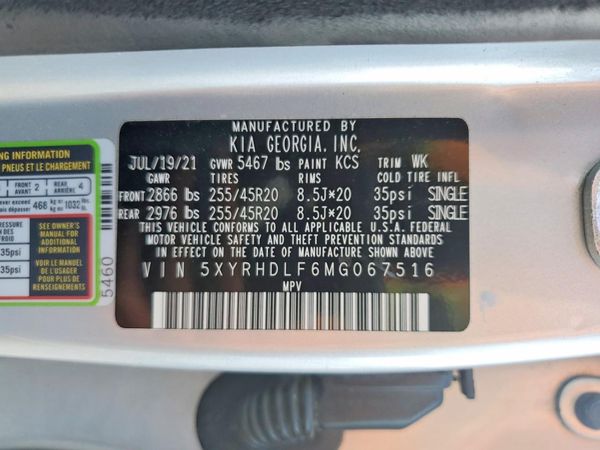 2021 KIA SORENTO