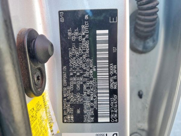2013 TOYOTA 4RUNNER
