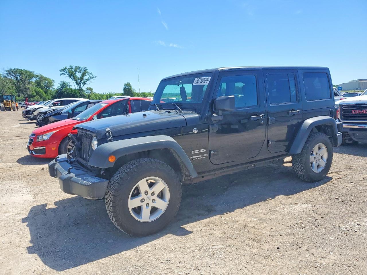 2016 JEEP WRANGLER UNLIMITED SPORT 4X4