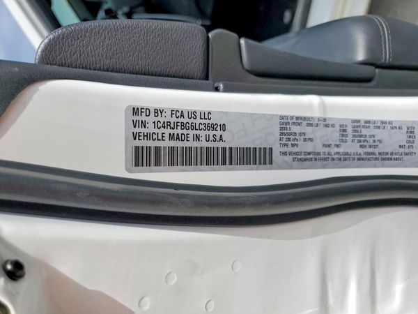 2020 JEEP GRAND CHEROKEE LIMITED 4X4