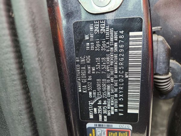 2024 KIA SORENTO S