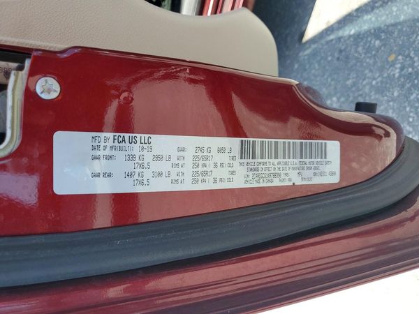 2019 DODGE GRAND CARAVAN