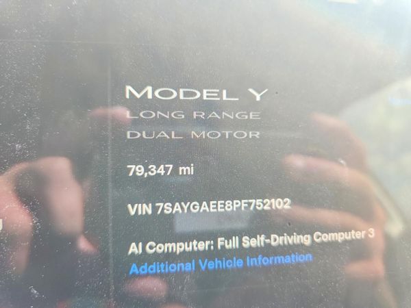 2023 TESLA MODEL Y