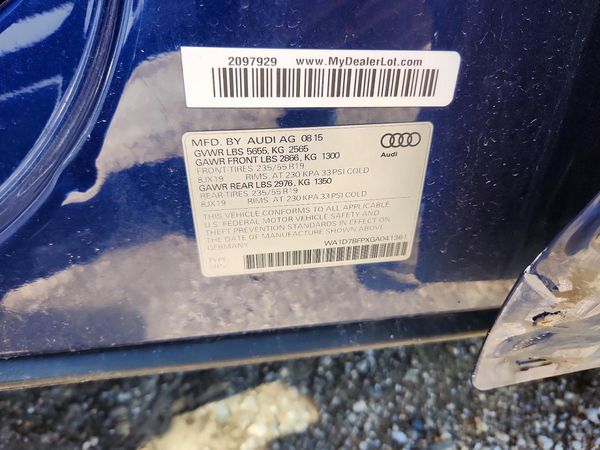 2016 AUDI Q5
