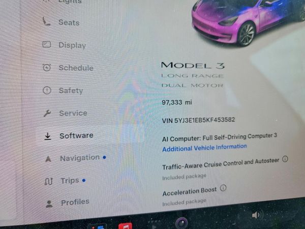 2019 TESLA MODEL 3