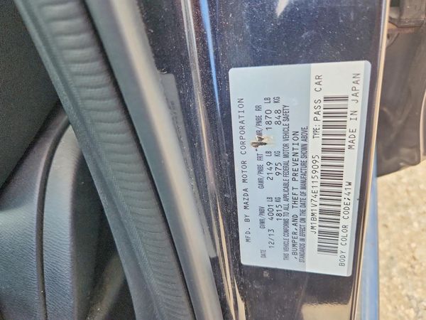 2014 MAZDA 3 Touring/GS