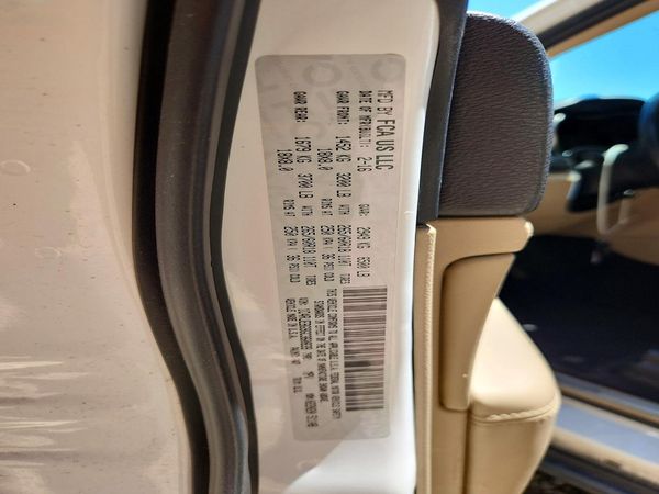 2016 JEEP GRAND CHEROKEE LIMITED 4X2