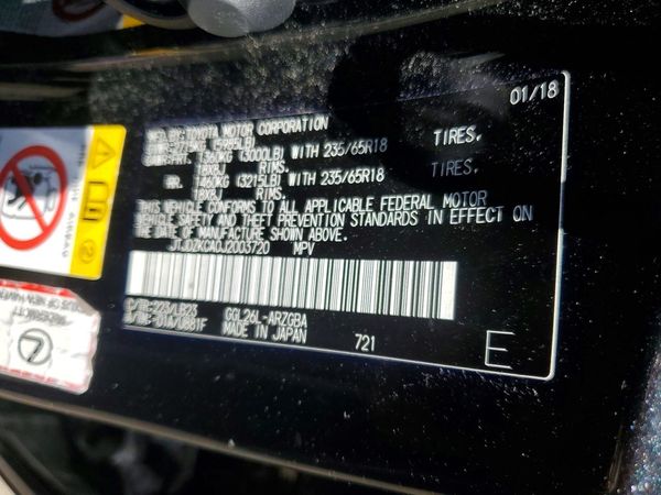 2018 LEXUS RX 350/350 F Sport