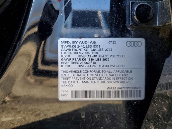 2023 AUDI Q5 quattro Premium