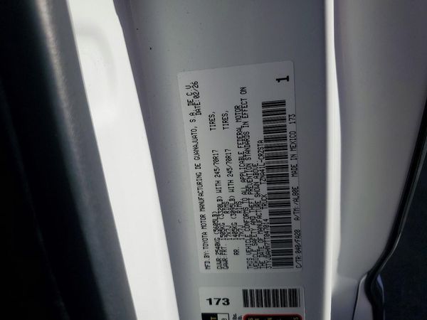 2026 TOYOTA TACOMA