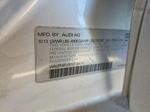 2014 AUDI A4 quattro Premium Plus