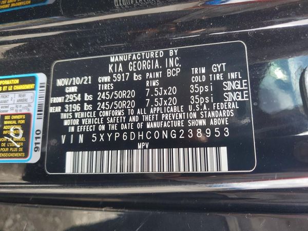 2022 KIA TELLURIDE S