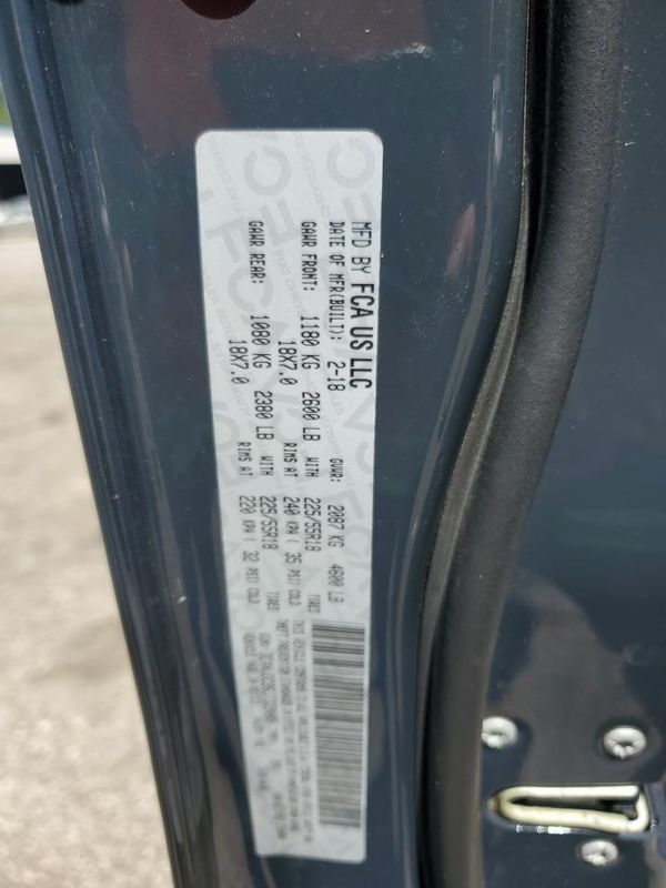 2018 JEEP COMPASS LIMITED 4X4