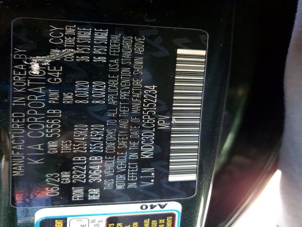 2023 KIA EV6 Light, Wind