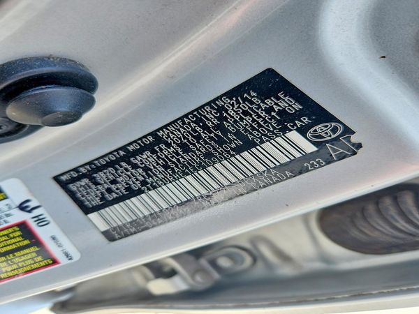 2014 TOYOTA COROLLA L/LE