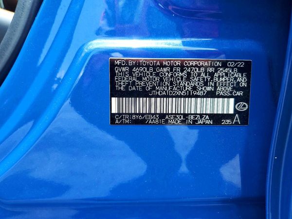 2022 LEXUS IS 300 Premium