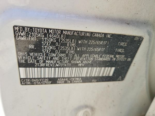 2018 TOYOTA RAV4 Adventure/XLE