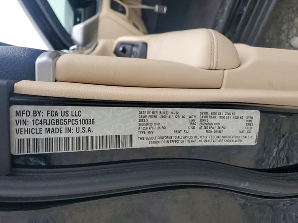 2023 JEEP GRAND CHEROKEE LIMITED 4X2