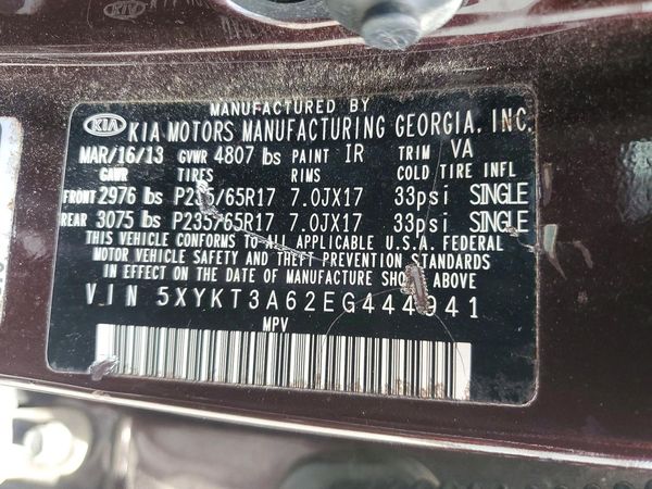 2014 KIA SORENTO Base/ LX
