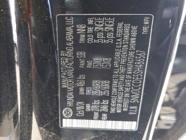 2025 HYUNDAI TUCSON SEL Convenience