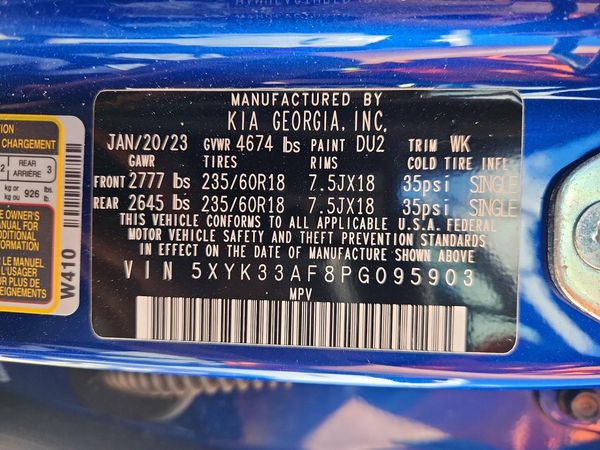 2023 KIA SPORTAGE