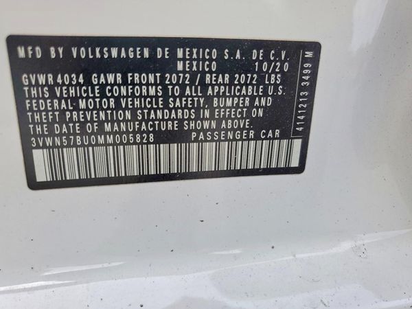 2021 VOLKSWAGEN JETTA