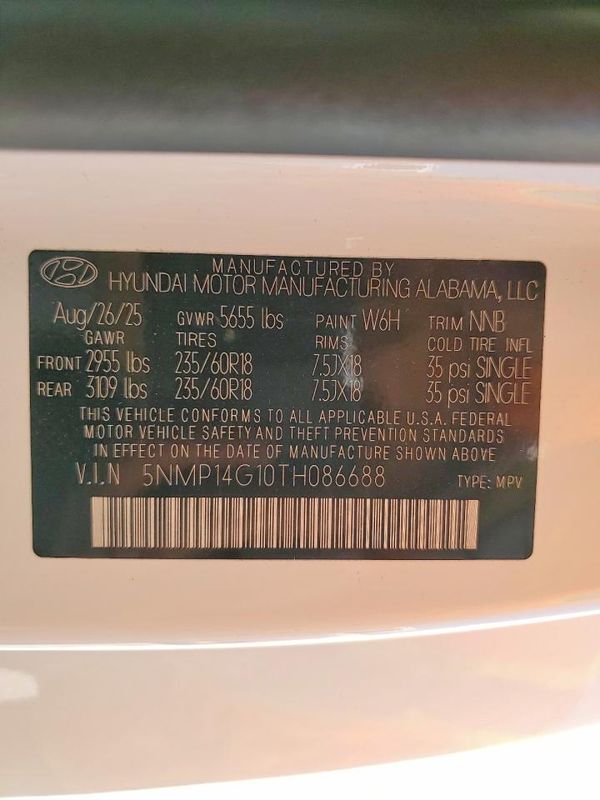 2026 HYUNDAI SANTA FE SE