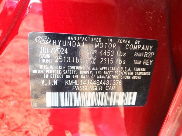 2025 HYUNDAI SONATA SEL Convenience