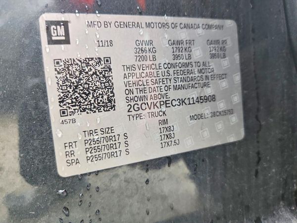 2019 CHEVROLET SILVERADO LT