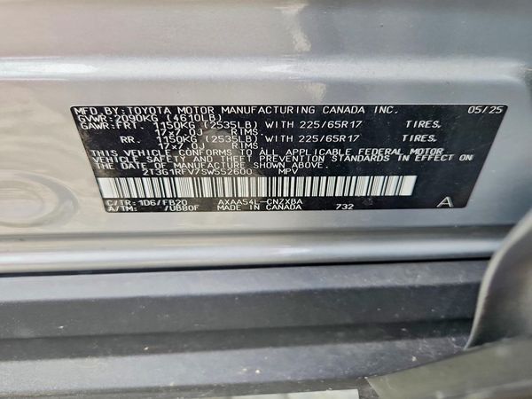 2025 TOYOTA RAV4