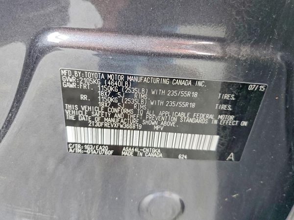 2015 TOYOTA RAV4