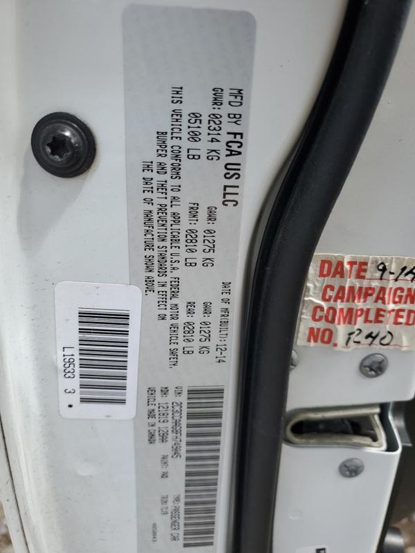 2015 CHRYSLER 300 Limited — VINS