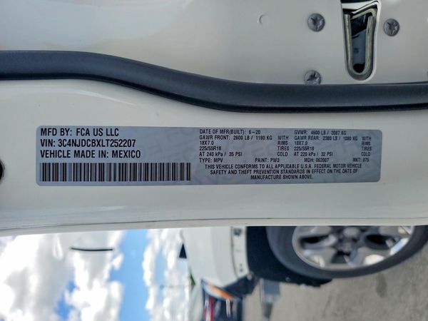 2020 JEEP COMPASS LIMITED 4X4