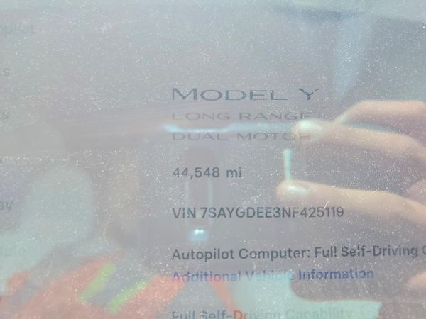 2022 TESLA MODEL Y
