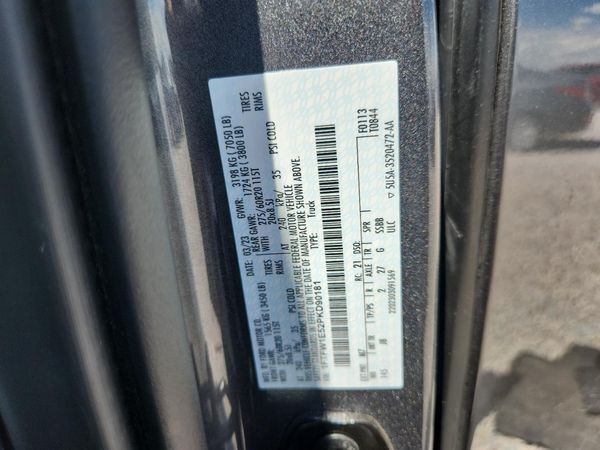 2023 FORD F150